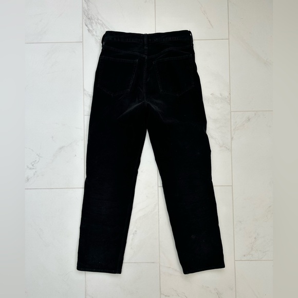 J. Crew Black Corduroy Pants. High-rise '90s classic straight corduroy. - Picture 3 of 5